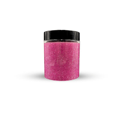CosmoGlo Halo Accent Gems - Rhinestone, diamond, self stick, non damaging halo accent. Pink.