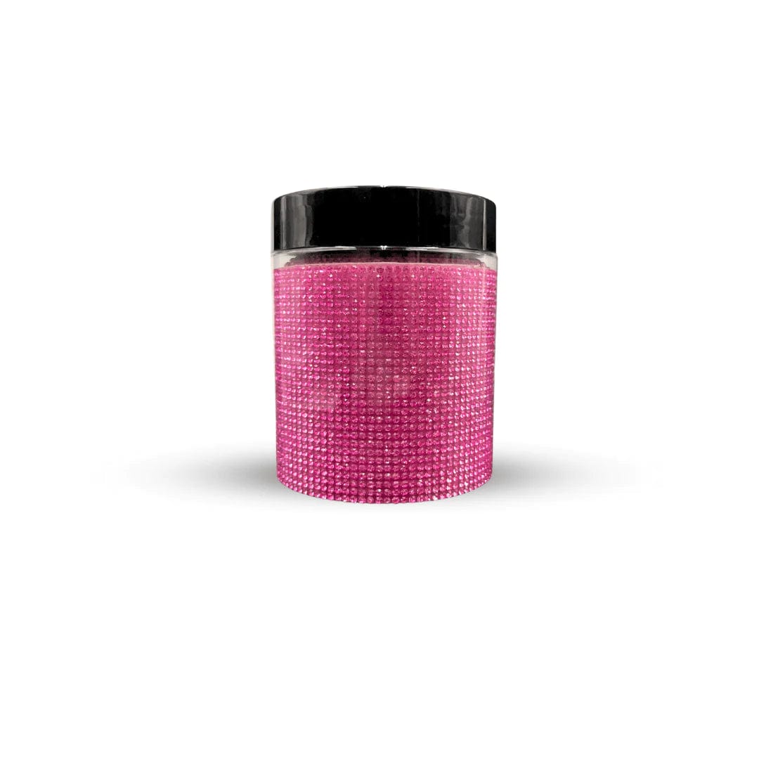 CosmoGlo Halo Accent Gems - Rhinestone, diamond, self stick, non damaging halo accent. Hot pink.