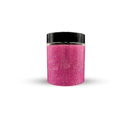 CosmoGlo Halo Accent Gems - Rhinestone, diamond, self stick, non damaging halo accent. Hot pink.
