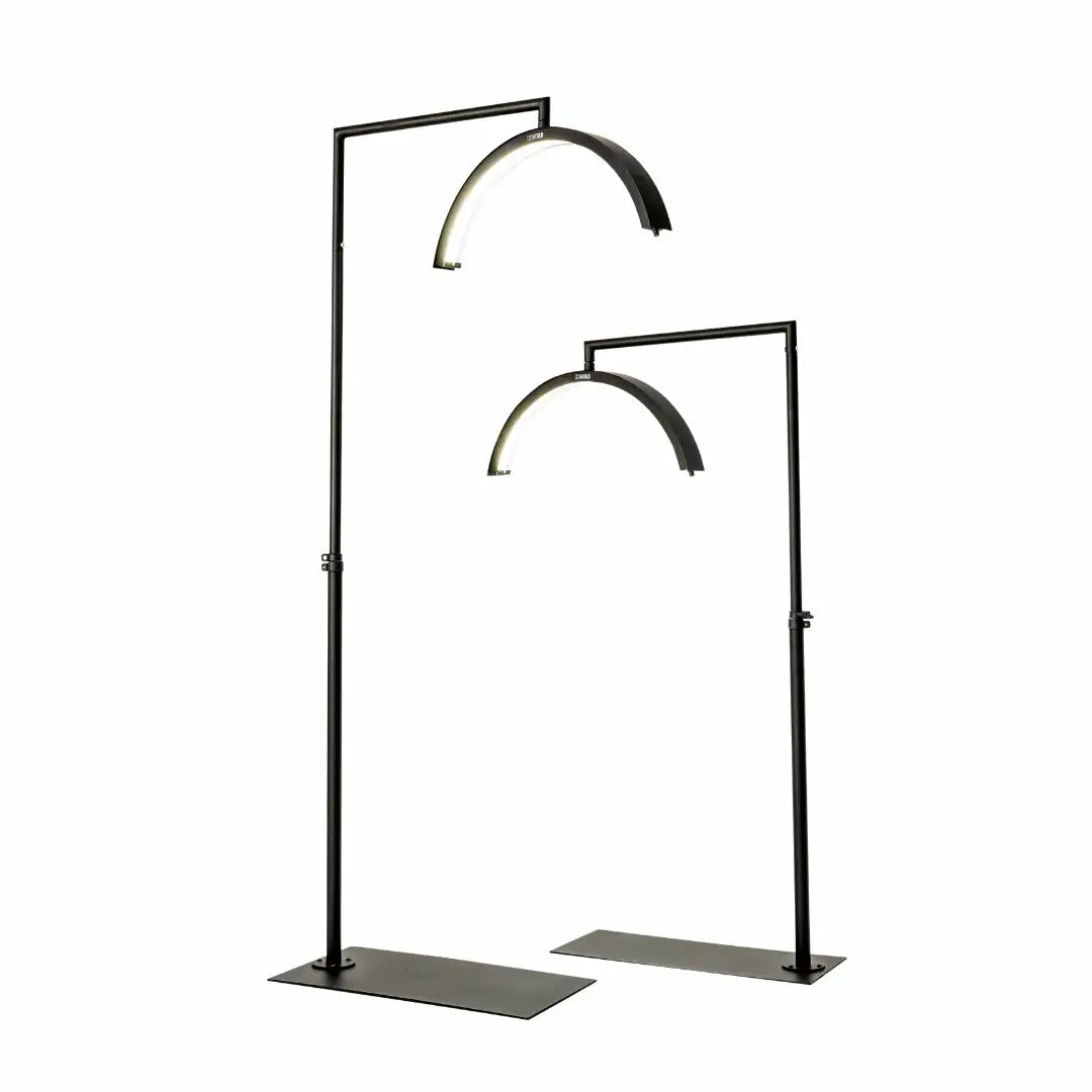 CosmoGlo XL Light Bundle + Phone Clip. The best light for tattoo artists, lash artists, estheticians. and beauty services.