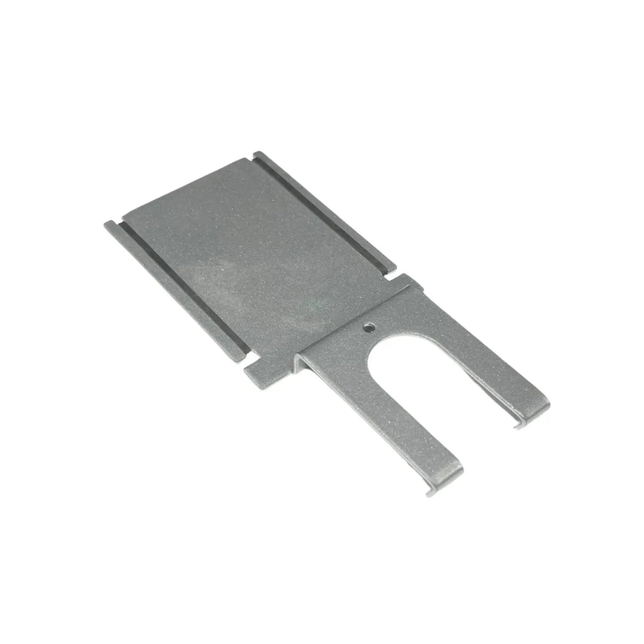 Black CosmoGlo Phone Clip part, compatible with CosmoGlo phones, shown in close-up, designed for secure attachment and easy handling.