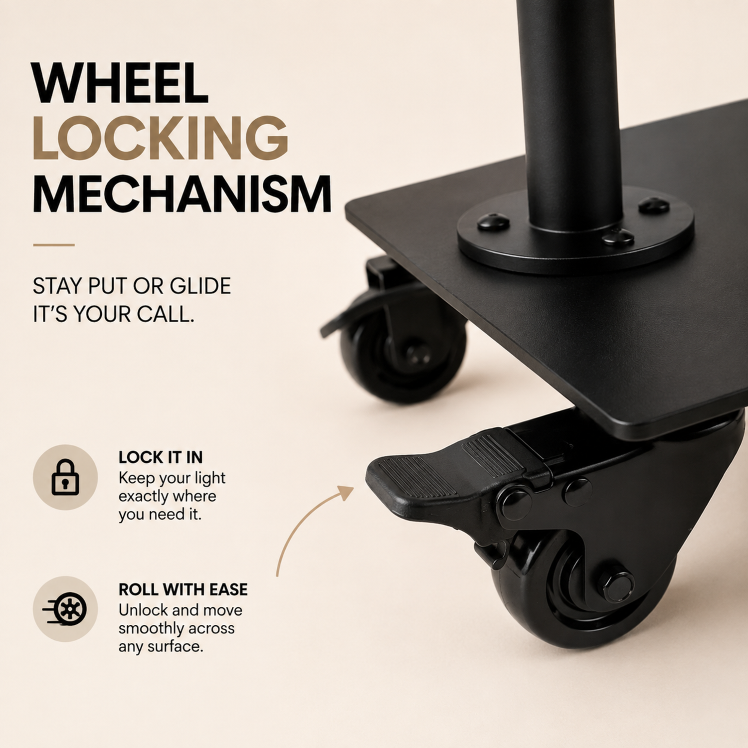 CosmoGlo Wheel Kit parts by The CosmoGlo, featuring replacement wheels for compatible lighting or display systems.