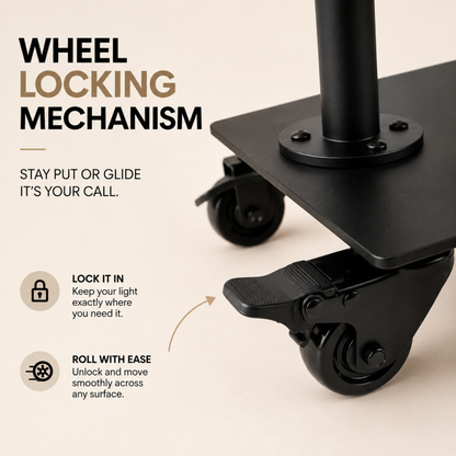 CosmoGlo Wheel Kit parts by The CosmoGlo, featuring replacement wheels for compatible lighting or display systems.