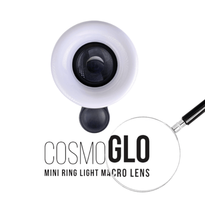 The CosmoGlo Accessories CosmoGlo Mini Ring Light Macro Lens (Free ship for USA)